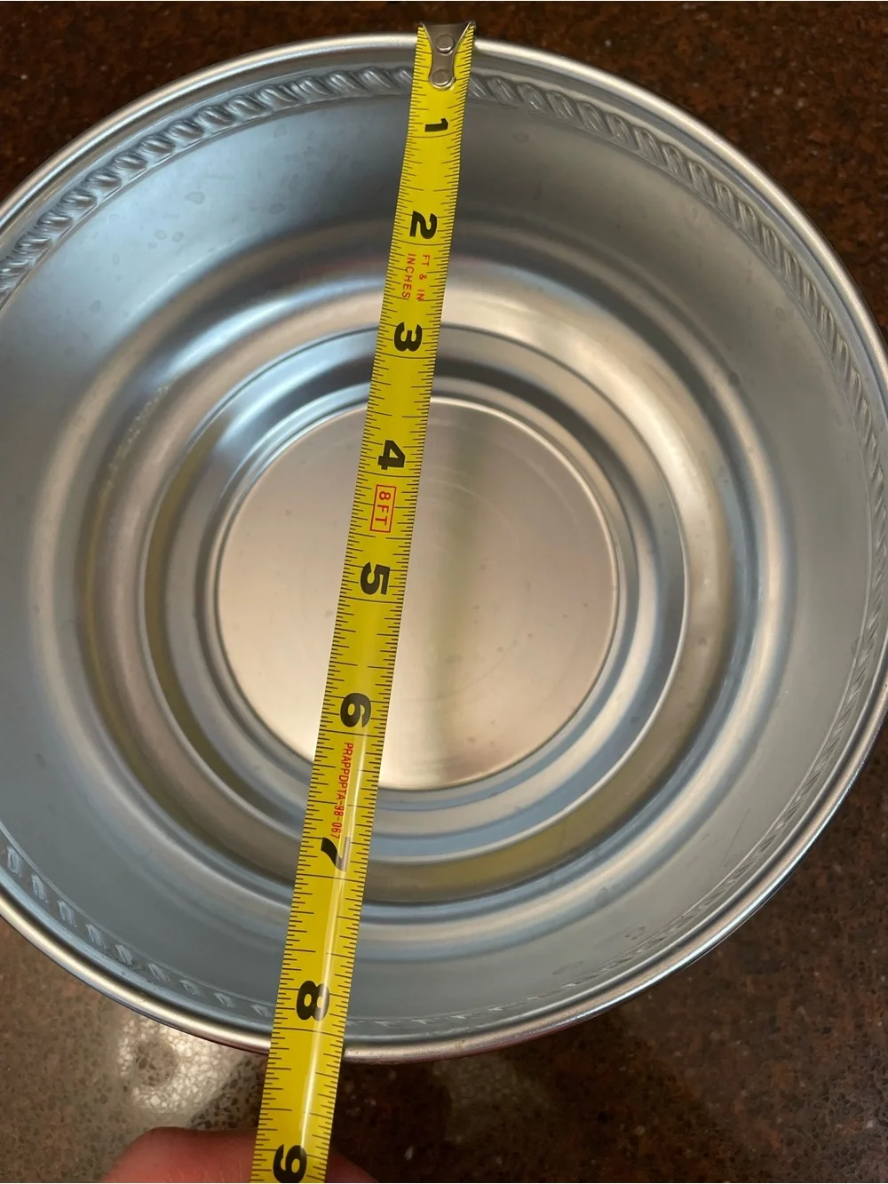 Pyrex vintage silver